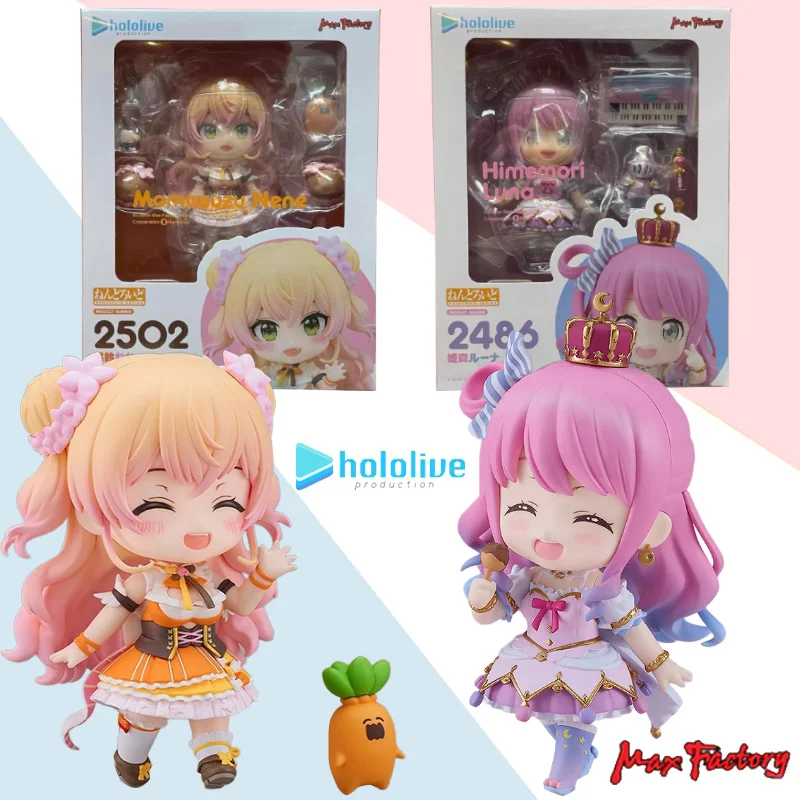 

Max Factory Nendoroid No.2486 Himemori Luna No.2502 Momosuzu Nene hololive Anime Action Figure Collectible Toy Ornament Gift