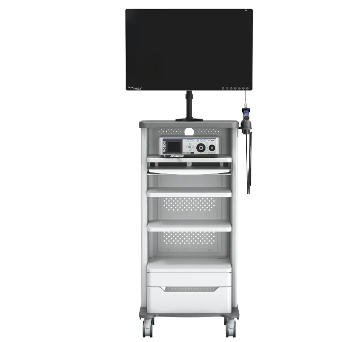 YKD-2101 Mobile Utility Storage Trolley Equipped with Mount Bracket for Lab & Clinic Equipment Storage