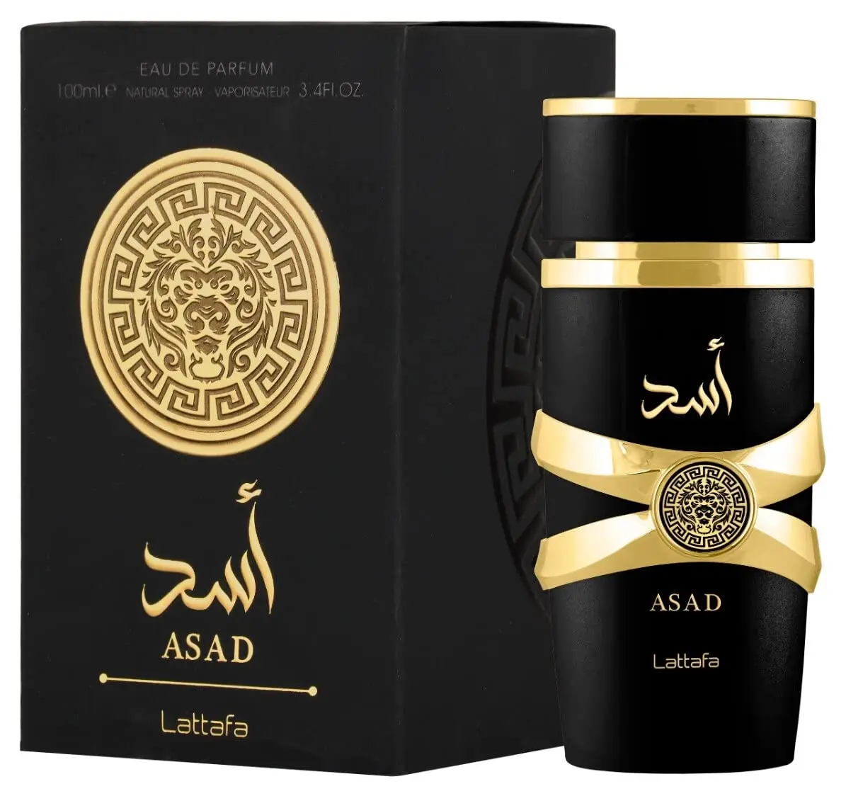 100 ml Original Asad Herren-Eau de Toilette-Spray, langanhaltender Duft, hochwertiges Unisex-arabisches Parfüm, Pheromon, Arabisch