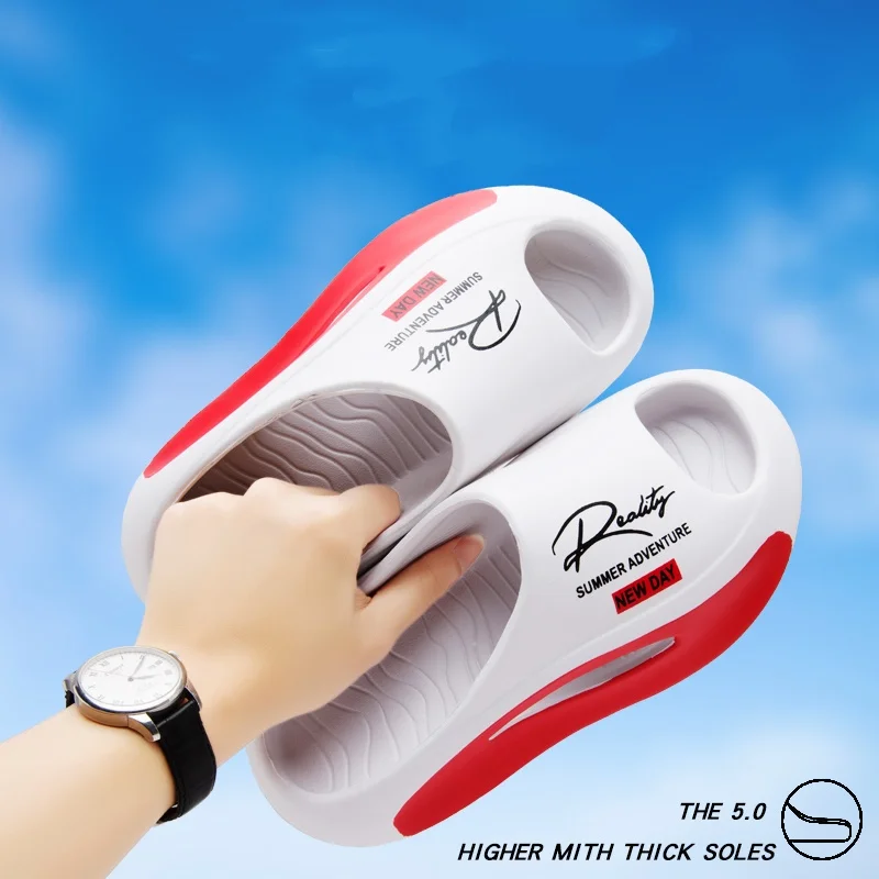 

Мужские и женские тапочки, модные нескользящие тапочки для пар, Eva, 2 цвета, 36–45