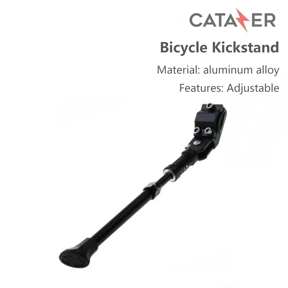 

CATAZER Bicycle Kickstand Bike Kick Stands 26-36cm Adjustable Bicycle Parts Bike Kickstand for 16” 20” 24” 26” 700C Road Bike