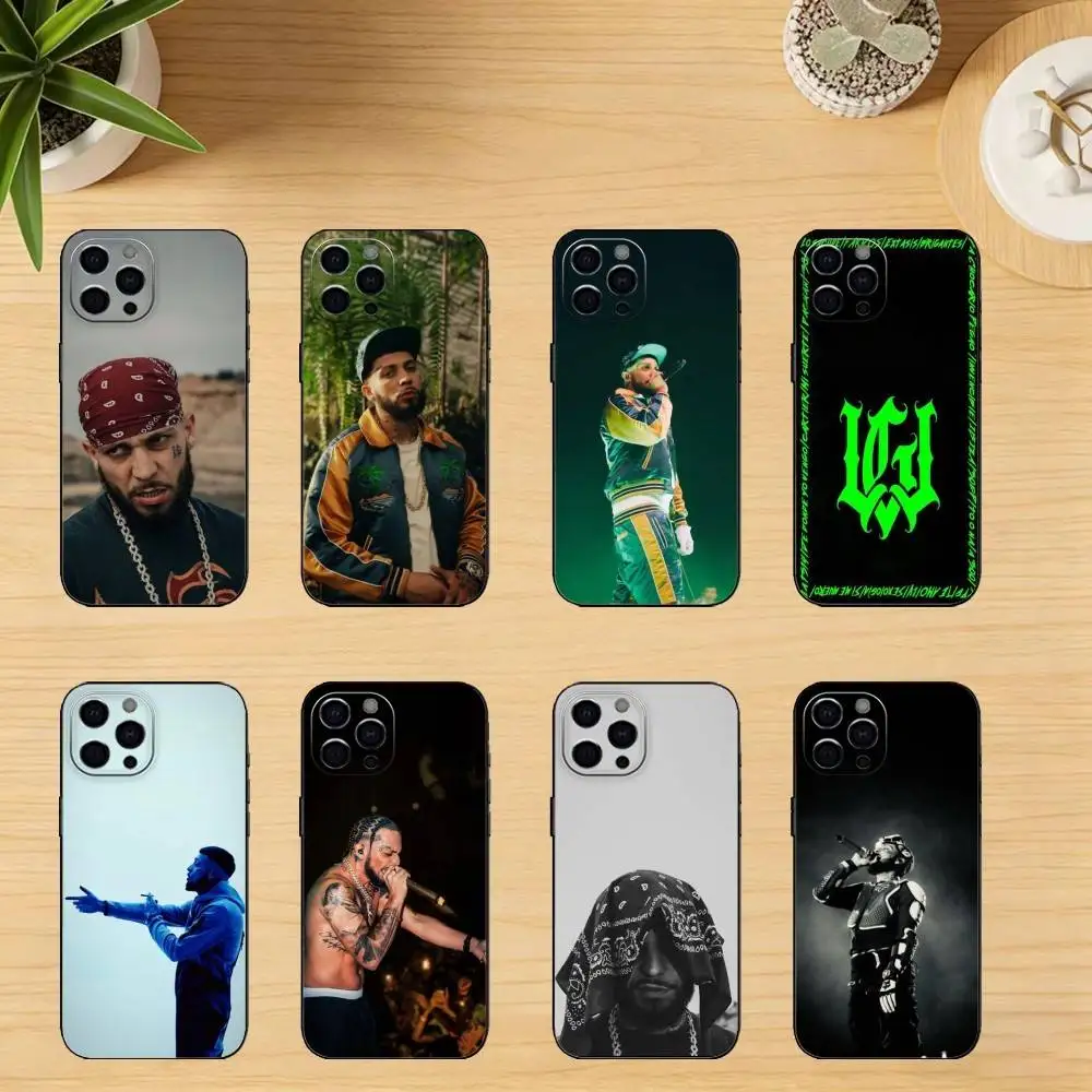 

Jc R-Reyes JC REYES T-Tour Phone Case For iPhone 17,16,15,14,13,12,11 Plus,Pro Max,Soft Silicone Black Cover