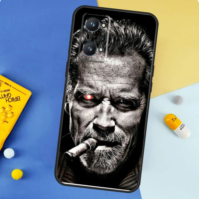 The Terminator Case For Realme 8 9 10 Pro Plus C11 C15 C30 C33 C35 C55 C21Y C25Y GT Neo 5 3 2 2T 3T Cover