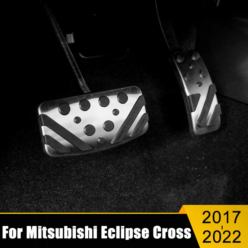 

For Mitsubishi Eclipse Cross 2017 2018 2019 2020 2021 2022 Car Fuel Accelerator Brake Cluth Pedal Cover Non-Slip Pad Accessories