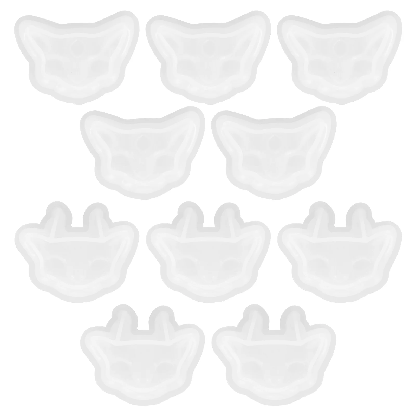 

10 PCS Epoxy Mold Cat Nip Soap Molds Wheel Kittens Candy Ornaments Pendant Lovely DIY Hanging Decor Crystal Miss
