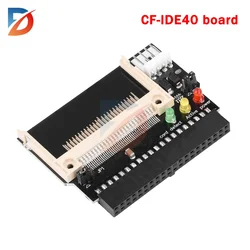 Double Side CF to 40Pin IDEAdapter Power input 5V Adapter Converter Compact Flash CF to 3.5 Female 40 Pin IDE Bootable Card