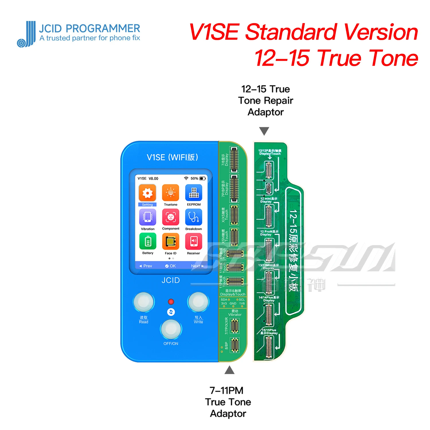 JCID V1SEプログラマー画面感度調整コンバーター iPhone 11 12 13 14