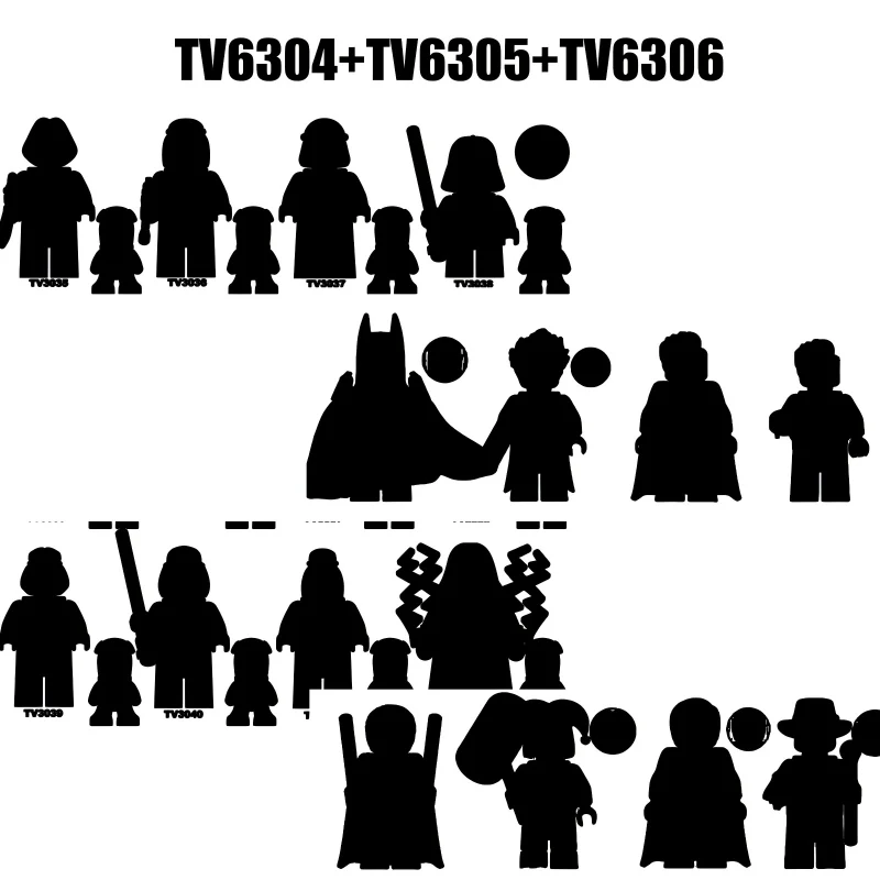 

Модели персонажей из мультфильмов, фильмов, ТВ и аниме, фигурки TV6304 TV6305 TV6306 TV3035 TV3036 TV3037 TV3038 TV3039 TV3040 TV3041, подарочные игрушки