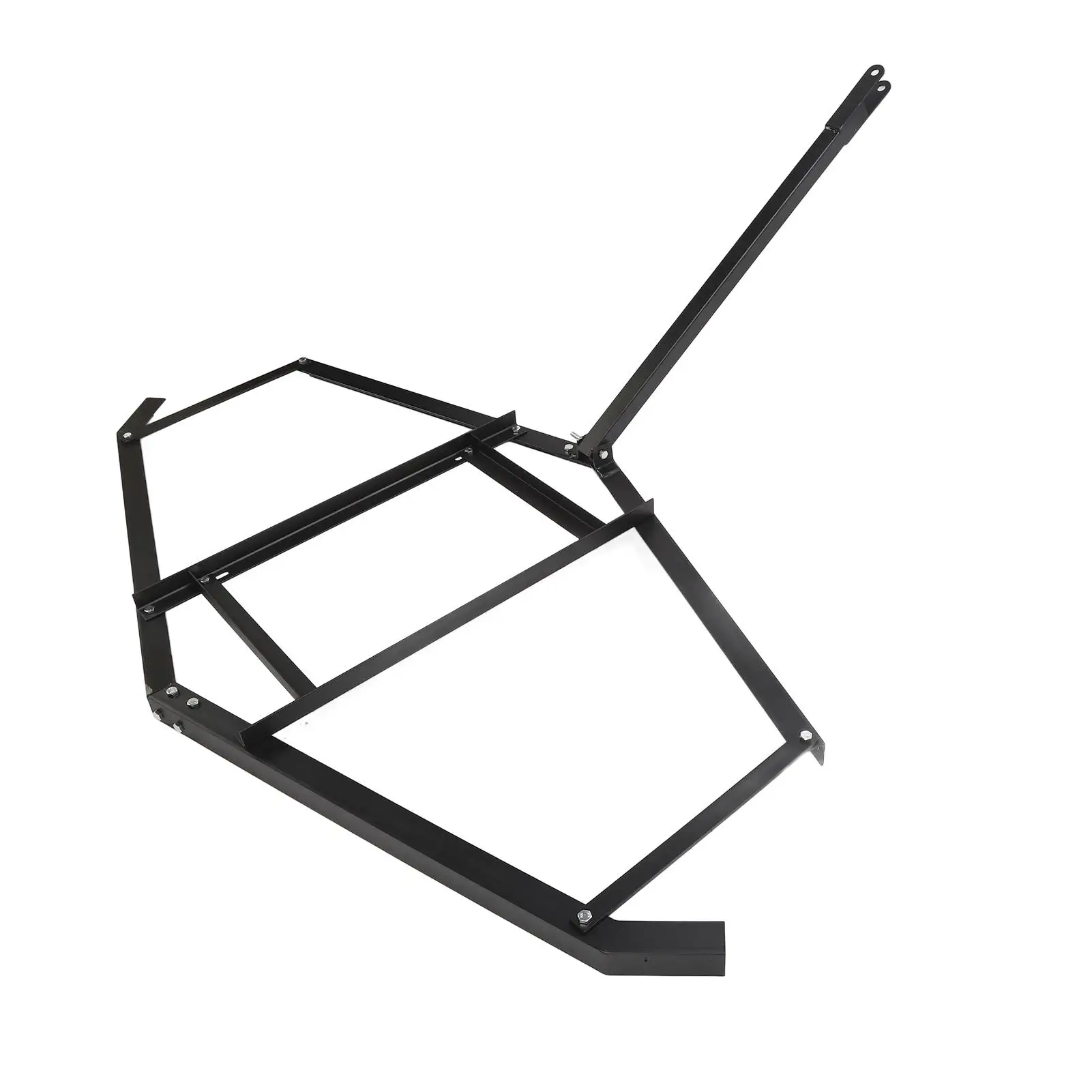 74 Inch Drag Driveway Tractor Harrow Heavy Duty Lawn Leveling Rake for UTV Trailer Mower