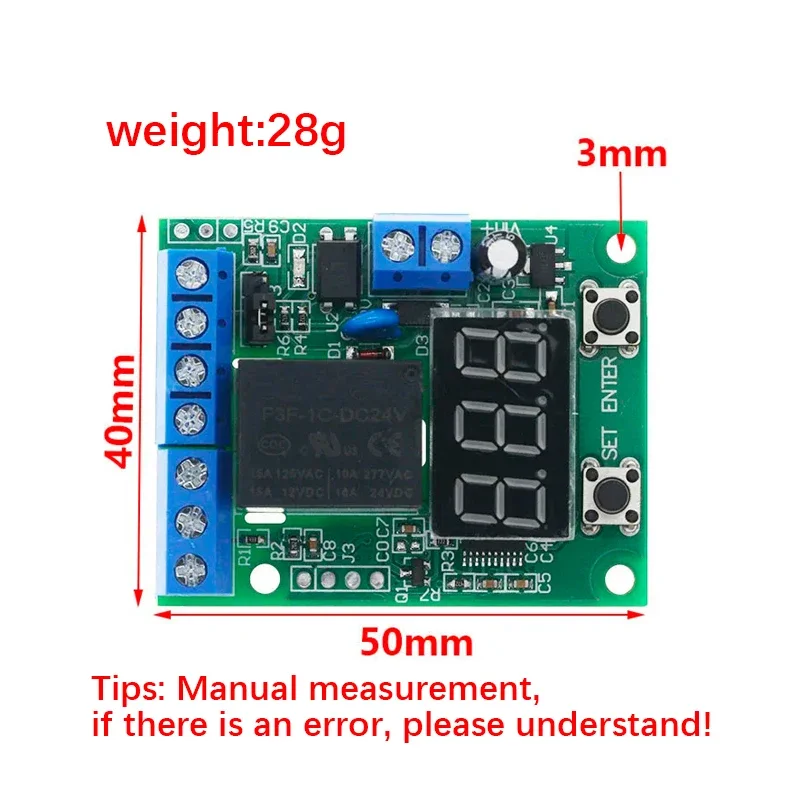 CT 1.1 Counter Controller Module DC12V Counter Kit Module Circuit Board 0~999 Counting Range 1A 6V Direct Current