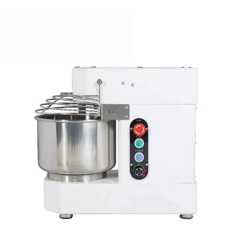 7L 750W Motor Spiral Dough Mixer Food Grade Stainless Steel Bowl Dough Kneading Machine Commercial Bakery Baking Equipment
