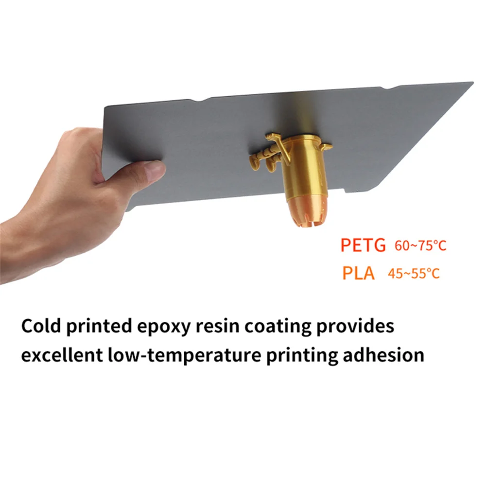 

2-Sided Low-Temperature Printing Spring Steel Plate Sanded Heat Bed for K1/Ender-3 S1/S1 Pro/ V3 SE/Ender-5 S1 3D Printer Parts