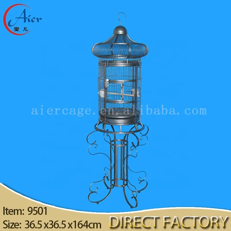 High Quality Acrylic Finches Hanging Stand Wrought Iron Cages 68 Aviary Extra Large Bird Cage