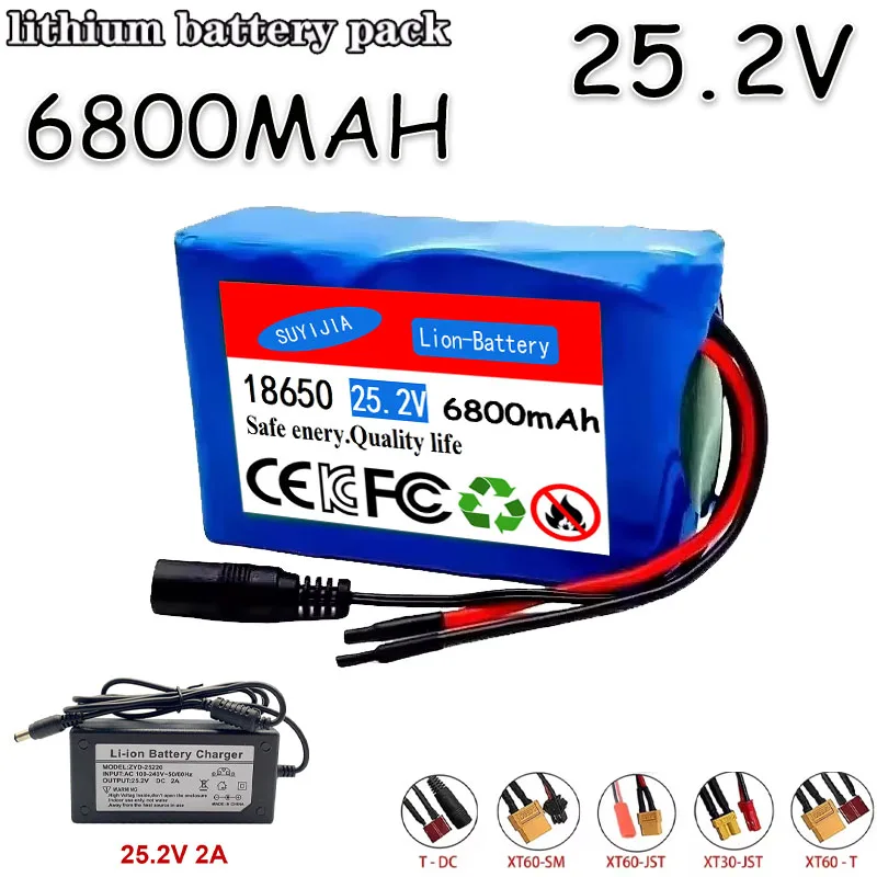 

Rechargeable Lithium Battery 25.2V 6800MAH 6S2P, Adapted To The Power Supply of Electric Toys, Electronic Products, Etc.