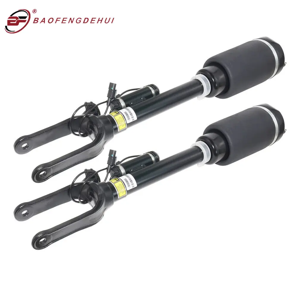 2PCS Front Left Right Air Suspension Strut with ADS for Mercedes M-Class W164 GL-Class X164 1643206013 1643204313 1643205913