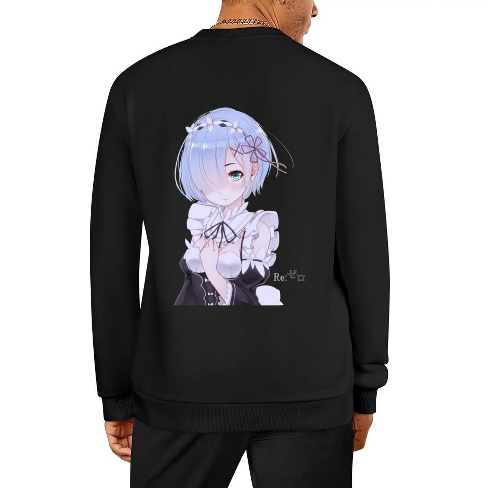 

Rem Re:Zero Pullover mens clothing clothes for men graphic t shirts men tracksuit men new sweatshirts