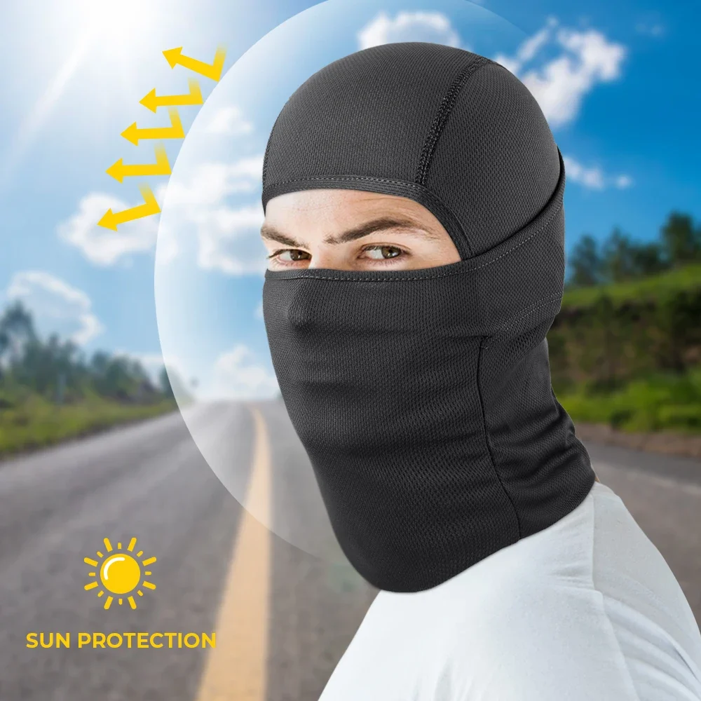 Breathable Motorcycle Balaclava Full Face Mask Cover Windproof Moto Motocross Cycling Ski Biker Snowboard Helmet Liner Men Women