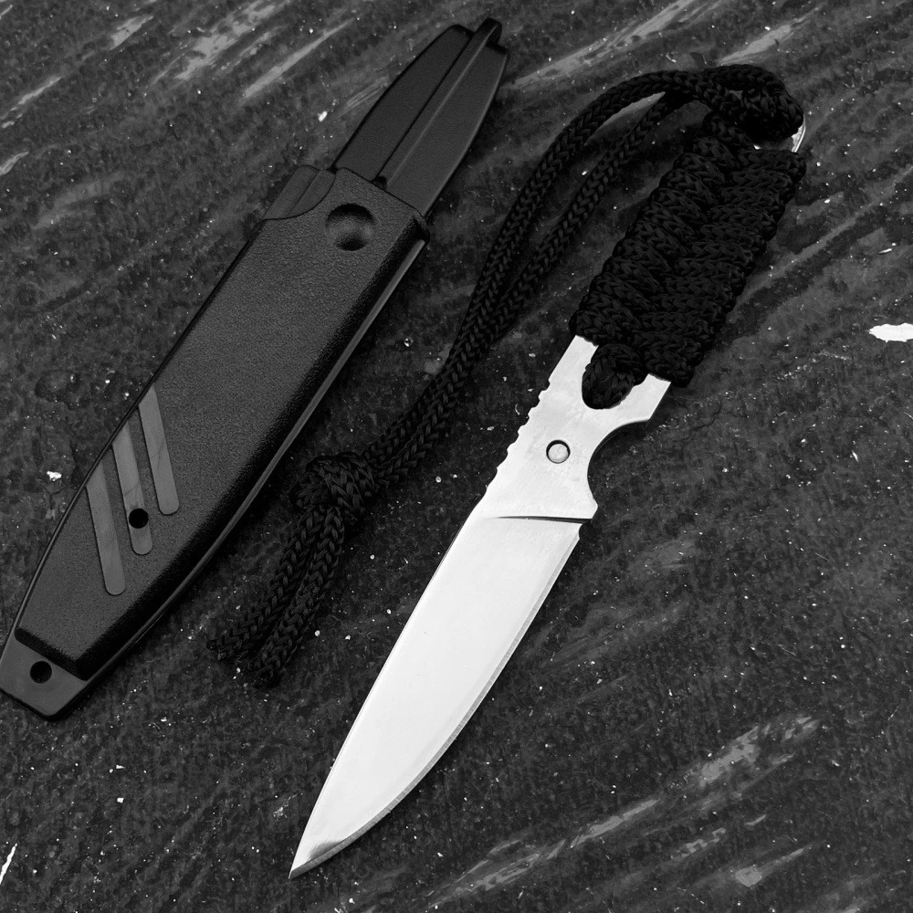 

Нож с фиксированным клинком K Sheath для выживания в дикой природе, рыбалки, EDC, спасательный, аварийный, многофункциональный инструмент для приключений, режущие ножи