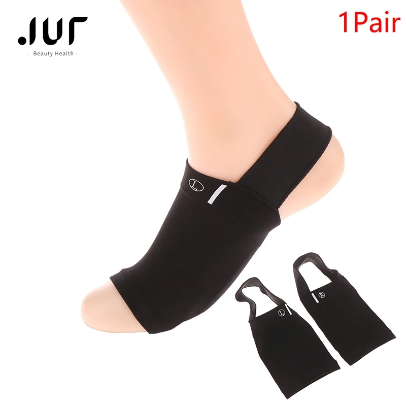 1 Pairs Arch Support Insoles for Woman Men Flat Foot Corrector Plantar Fasciitis Pain Relief Sleeve Socks Orthotic Insoles