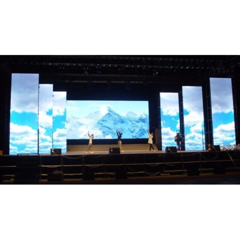 

Indoor P3.91 500x1000mm Rental LED Screen Cabinet HD Video Wall for Stage Events and Advertising