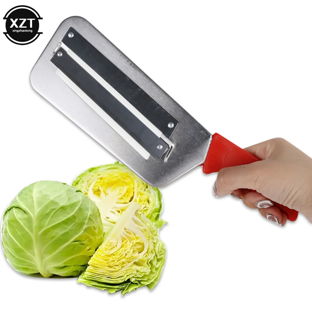 Cabbage Slicer Onion Slicer Knife Double Slice Blade Vegetable Slicer Slicing Kitchen Knife Fish Scale Cleaner Knive Kitchen