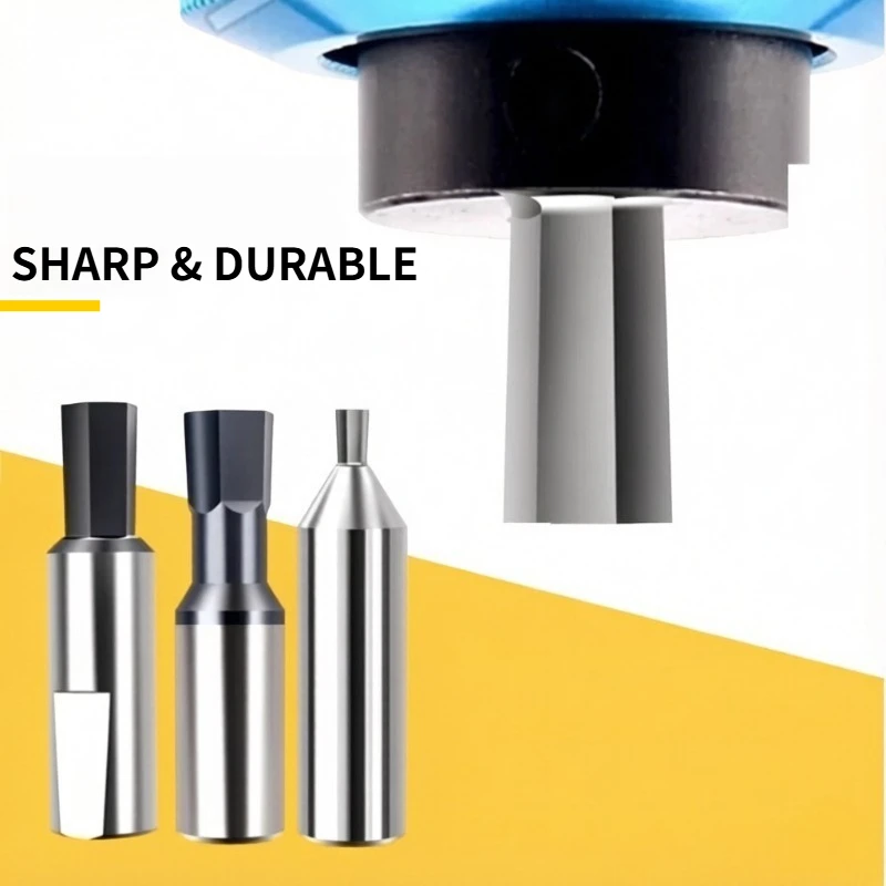 CT08 CT12 CT16 SKH-51 HSS-TiCN Rotary Broaching Tool Punching Cutter 8mm 12mm 16mm Shank Inner Hexagon for Lathe