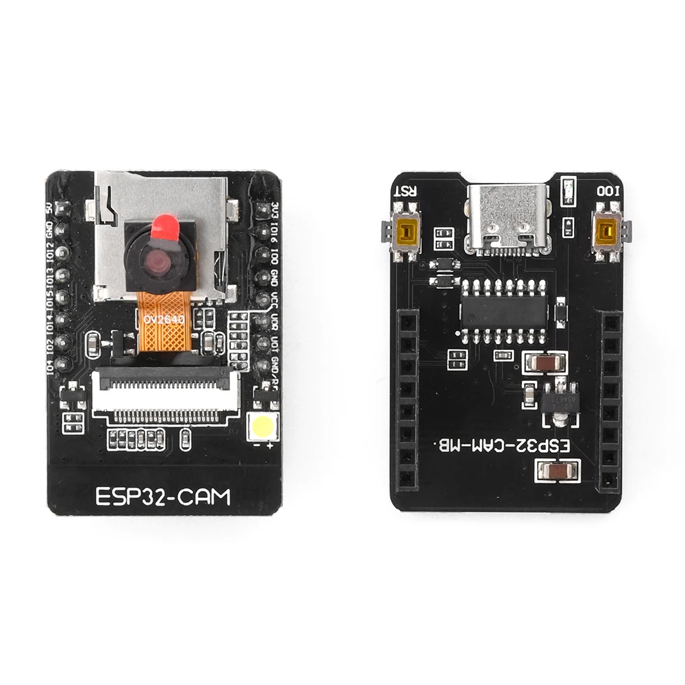 Type-C ESP32-CAM-MB WiFi Bluetooth Development Board with OV2640 Camera Module CH340 FT232 ESP32 CAM Burn Bottom Plate