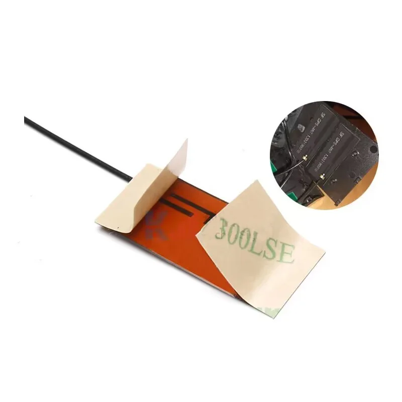 1575.42MHZ GPS Passive Built-in FPC Antenna GPS Receiving Module Positioning Antenna High Gain 5dBi IPEX1 12CM Cable RG1.13