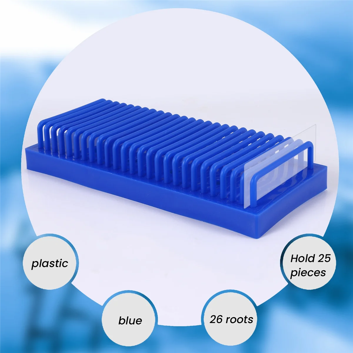 Trending Now Rectangle Type Slide Drain Rack Electrophoresis Gel Glass Plate Drying Holder School Education Laboratory Equipment