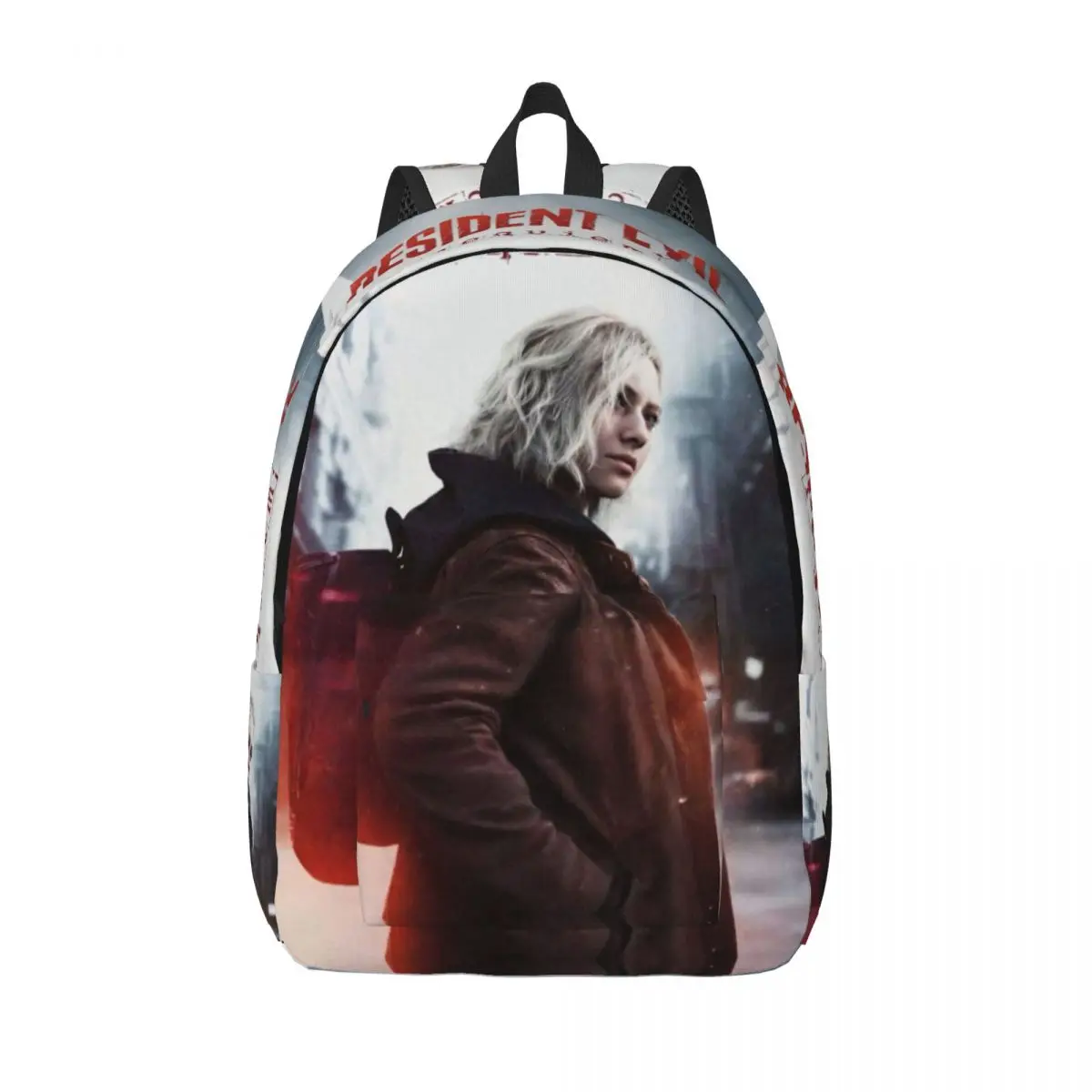 

Рюкзак Resident Evil 9 Biohazard для подростков, спортивный, для старшей школы, деловой, для мужчин и женщин, сумка для ноутбука, на плечо