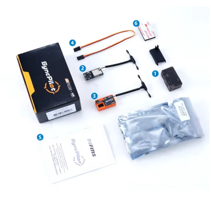 Zestaw FMS Syncpilot FPV Head Tracker do modeli samolotów, łodzi i samochodów RC