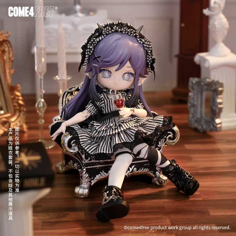 

Only Genuine Clothes In Stock Daily Series Striped Party Dress 12 Points Ob11 Doll Bjd Skirt Dress Surprise Birthday Gift