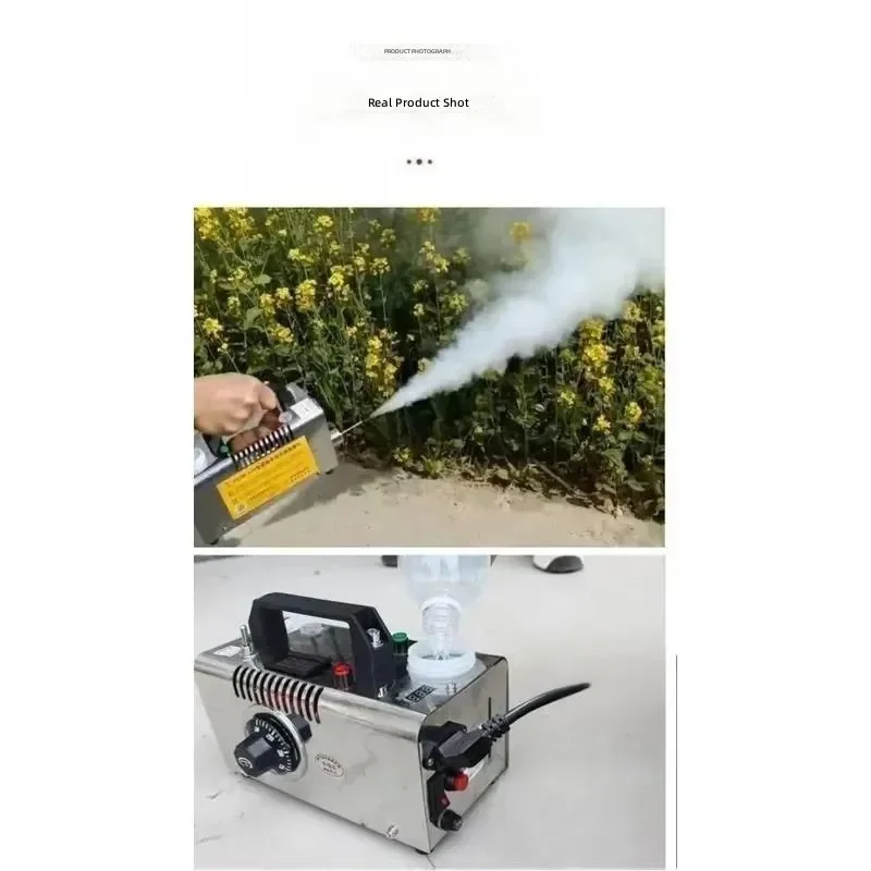 Professional Electric Beekeeping Nebulizer Hot Air Station Blower Mite Remover Tool for Beehive Small & Large Mites Control