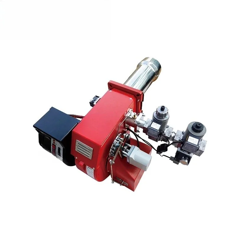 

Basic boiler components for high-power two-stage industrial gas burners, including for gas boilers