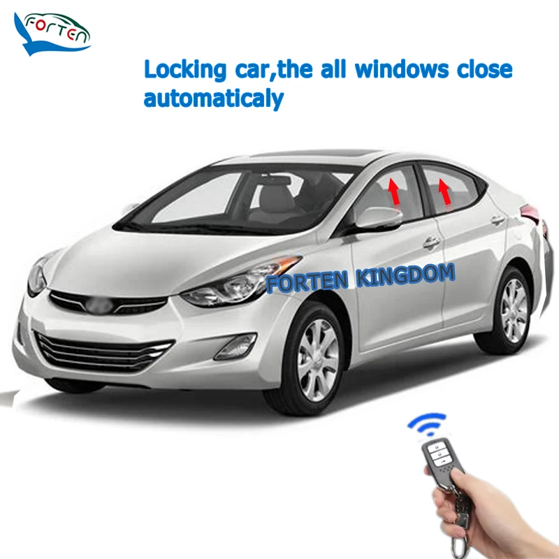 Forten Kingdom Car Auto Window Closer & Open Side Mirror folder unfold Kit For Hyundai Elantra HD 2006-2010