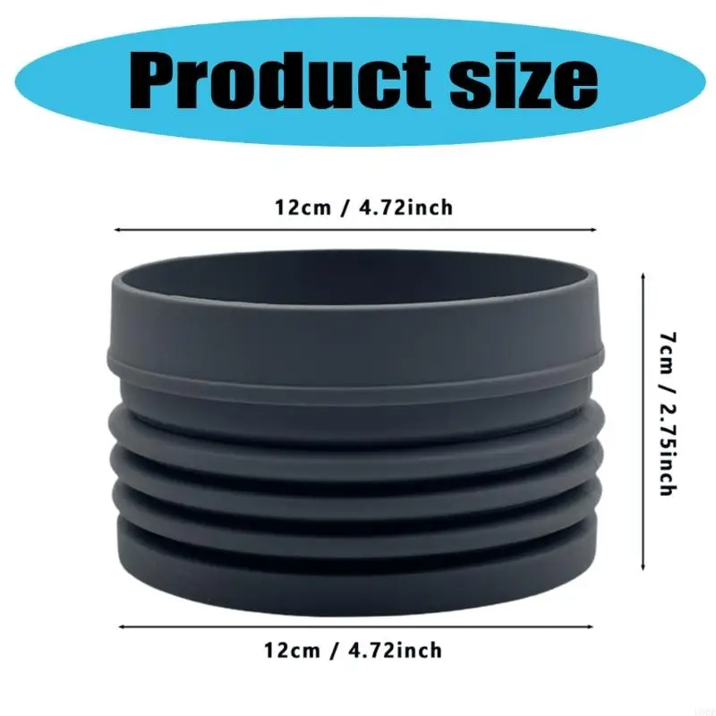 U0DE Silikonbohnenbehälter Hoppers Burg für andere -Mühle -Reinigungswerkzeuge