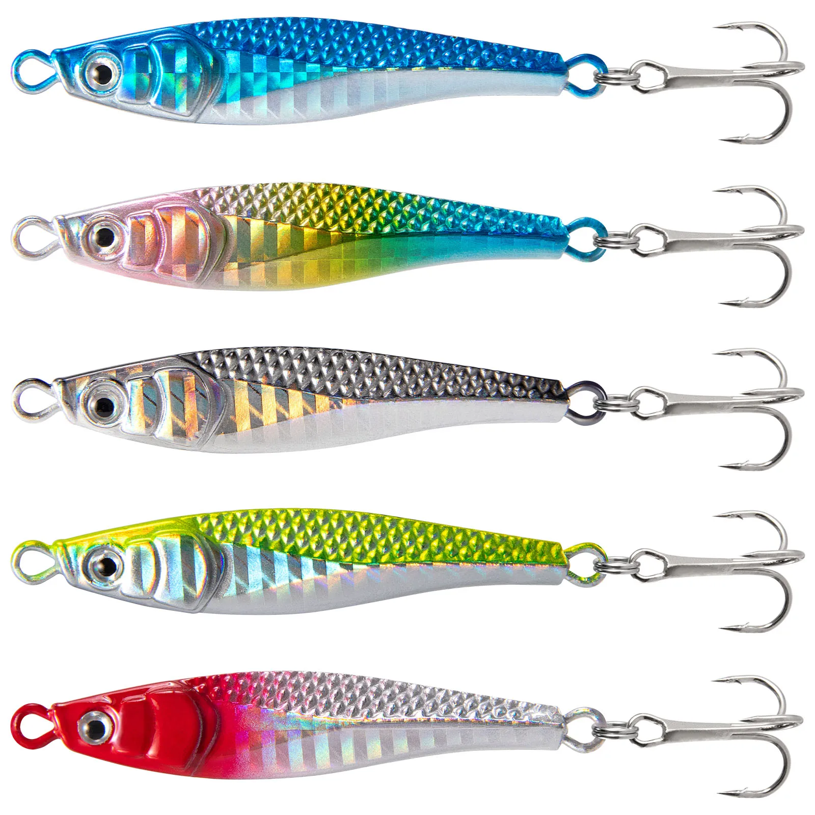 

5 шт./упак. Металлическая джиг-приманка 21 г, джиг-блесна для морской рыбалки, дальнего заброса, крэнкбейт, для ловли басса, тунца, форели, твердая приманка