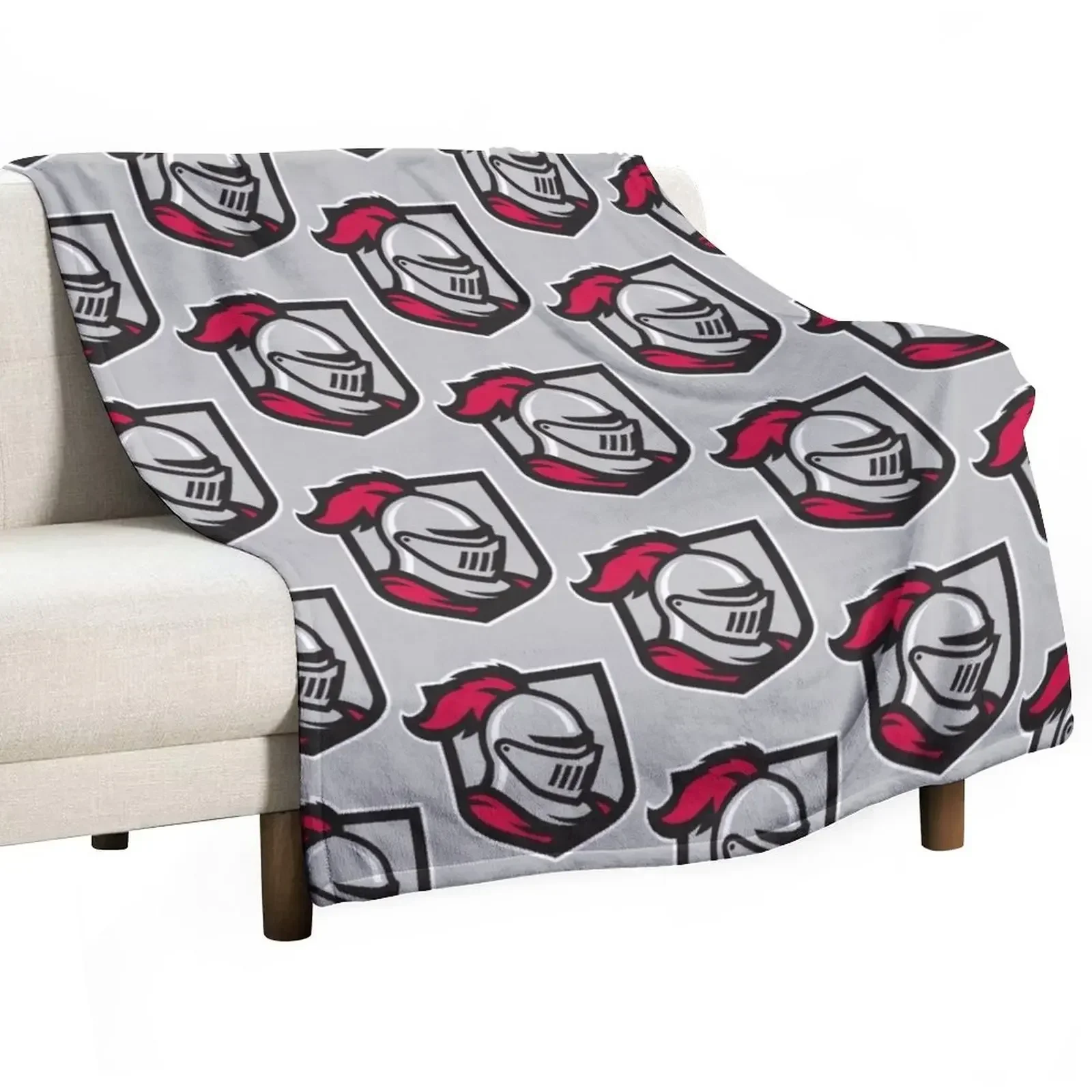 Belmont Abbey Crusaders Throw Blanket Summer Beddings Plaid Blankets