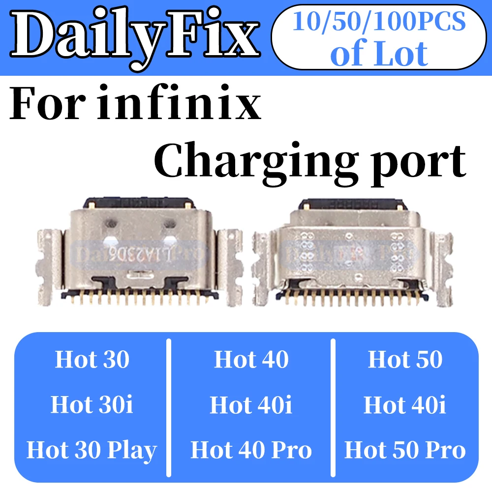 Suitable for Tecno Camon 18 Premier 18P 18Pro Phone Charging Port Neo CH9 C59N CH6 Charging USB Port NEO CH7 Ci6 CH6i