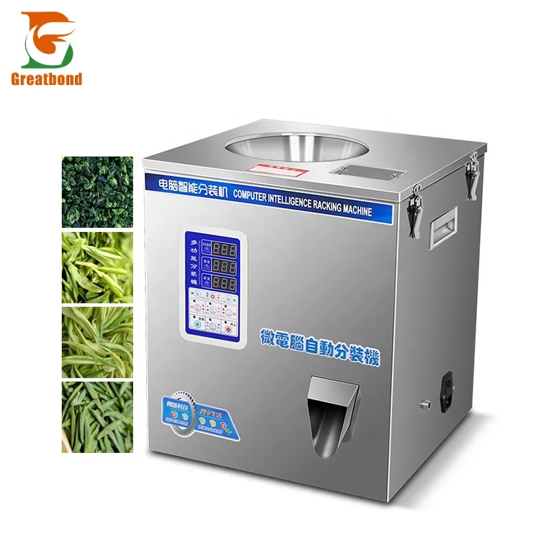 

Multi-Function Feeding Spiral Tea Leaf Banana Chip Sugar Pouch Sachet Weighing Filler Grain Seed Quantitative Dispensing Machine