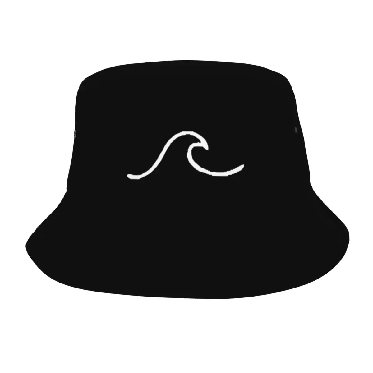 

Spring Picnic Headwear Wave Ripple Accessories Bucket Hat Men Sun Hats Water Surfing Seaside Panama Hat Packable Fishing Cap