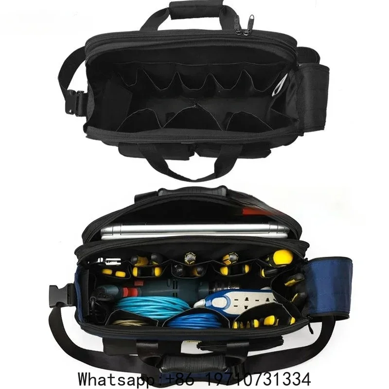 Electrician Tool Bag Professional  Organizer Carpentry Carrier Tools Equipment Storage Portable Supplies Case