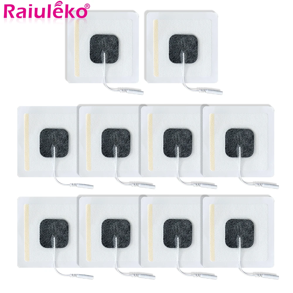 

10/20Pcs Tens Electrodes Pad For Acupuncture EMS Pulse Therapy Muscle Stimulator Patch Reusable Physiotherapy Massager Stickers