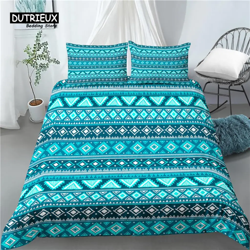 

Home Living Luxury 3D Bohemia Print 2/3Pcs Comfortable Duvet Cover PillowCase Bedding Sets EU/US/AU Size