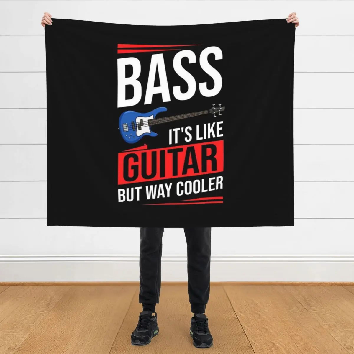

Bass Guitar Bassist Guitarist Acoustic Electric Throw Blanket Soft Plush Plaid Sofas Decoratives Picnic Blankets