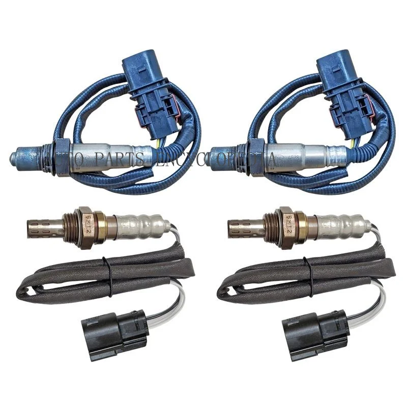 RRR+ Set of 4 Motorcraft Oxygen Sensor for 2011-2014 Ford F150 Pickup V6 3.5L Turbo