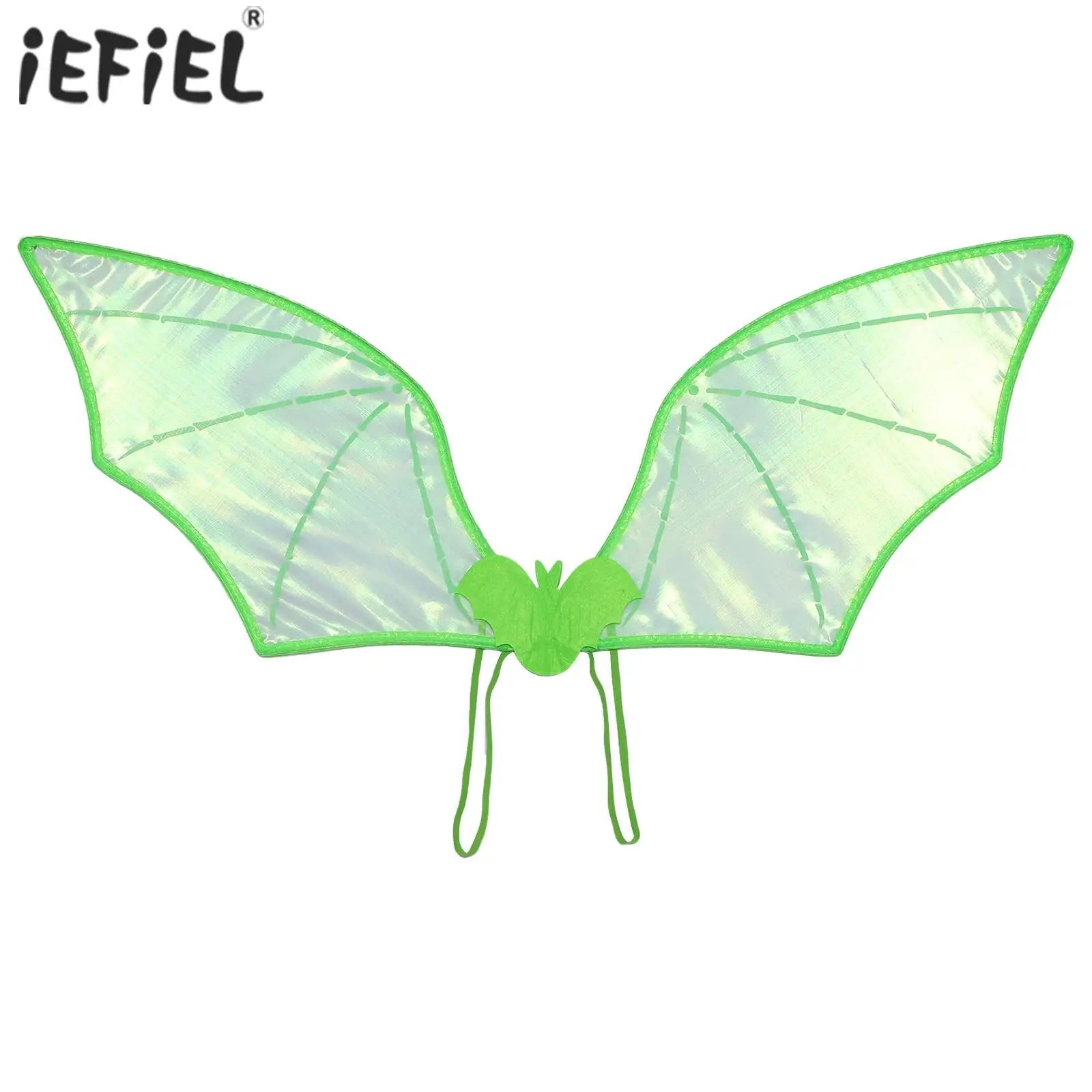 

Bat Wings for Kids Adults Fancy Party Dress-up Accessories Vampire Witch Bat Wings Foldable Wings with Elastic Shoulder Straps