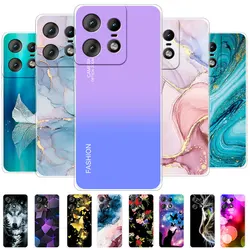 For Moto Edge 50 Pro Case Back Cover For Moto Edge50Pro Shockproof Clear Soft Silicone Phone Case on Motorola Edge 50 Pro Coque