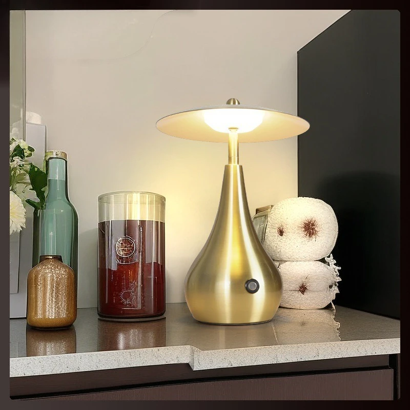 Gold Mushroom Led T… - image