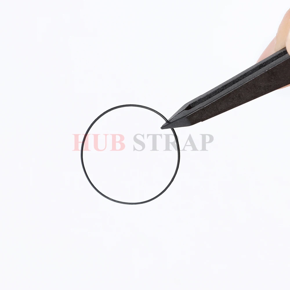 Watch Repair Tools Watch Case Rubber Waterproof O-Ring Oil-resistant Watch Bottom Cover Gasket 0.5/0.6/0.7mm O-Ring Seal Gasket